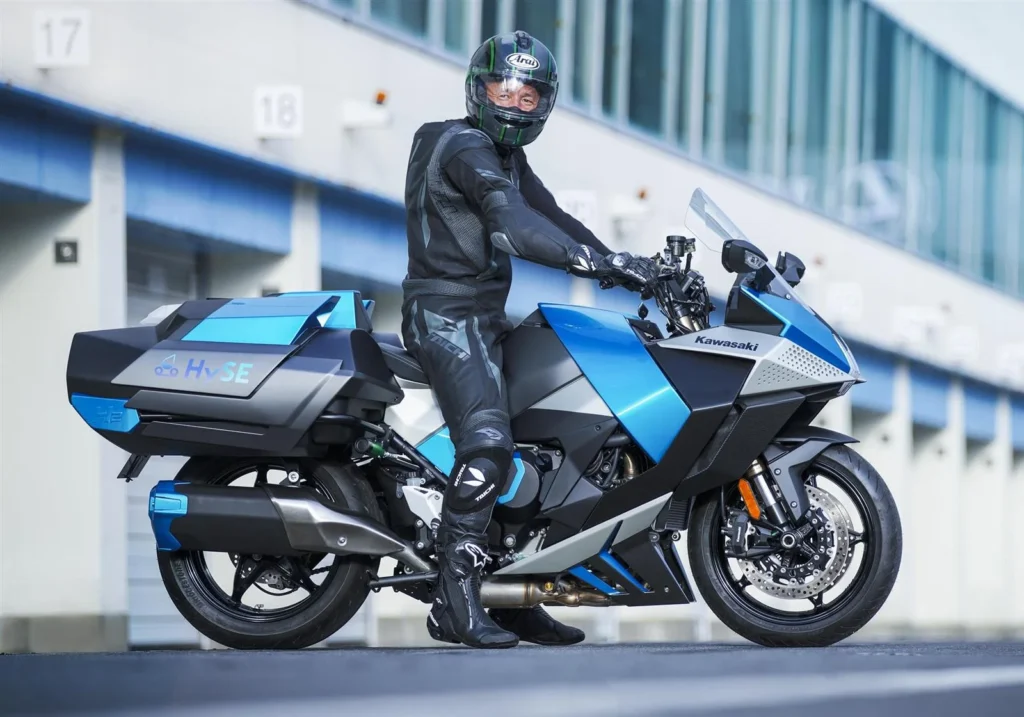 kawasaki moto de hidrogeno